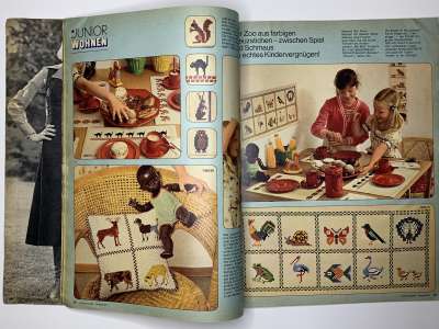 ���������� �24 ������� Burda 8/1974