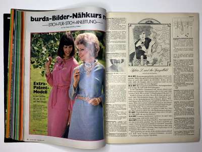 Фотография коллекционного экземпляра №36 журнала Burda 9/1977