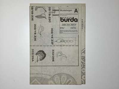 ���������� �������������� ���������� �17 ������� Burda �������� E332 2/1995