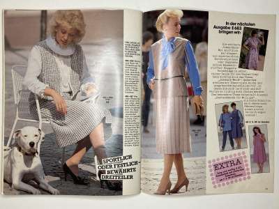 ���������� �18 ������� Burda Plus ����� 1983 E666