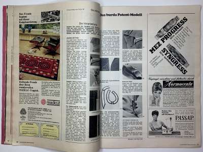 ���������� �27 ������� Burda 9/1968