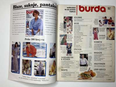 ���������� �2 ������� Burda 4/1991