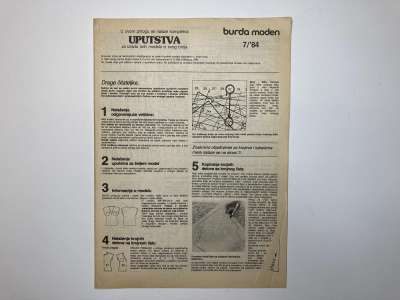 ���������� �3 ������� Burda 7/1984