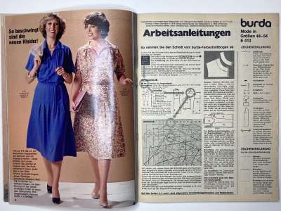 ���������� �9 ������� Burda Plus August-September 1978 E413