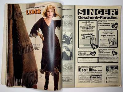 Фотография коллекционного экземпляра №22 журнала Burda 12/1975