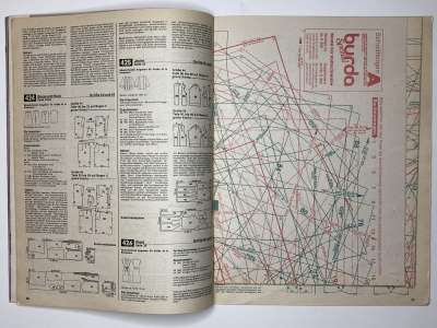 ���������� �9 ������� Burda Plus ���� 1985 E806