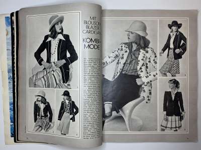 ���������� �16 ������� Burda International fruhling and sommer 1/1974