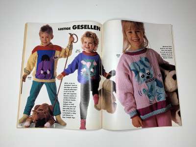 Фотография №12 журнала Burda Дети Модное вязание  3/1989