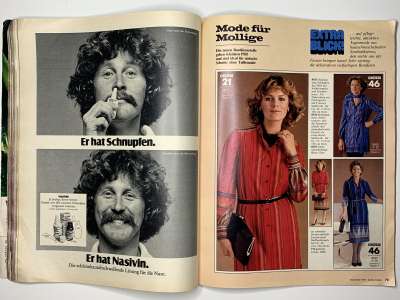 Фотография коллекционного экземпляра №37 журнала Burda 11/1976