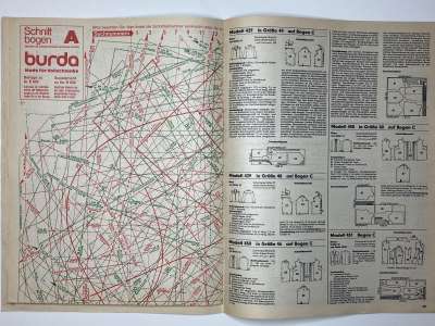 ���������� �8 ������� Burda Plus ����� 1982 E632