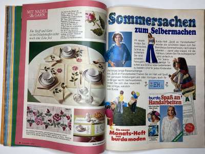 ���������� �43 ������� Burda 6/1974