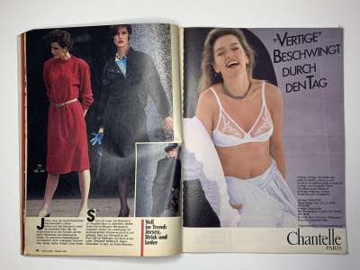 Фотография коллекционного экземпляра №12 журнала Burda 10/1983