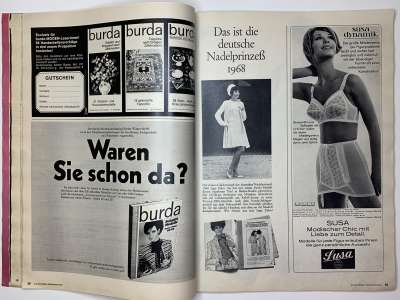 ���������� �30 ������� Burda 9/1968