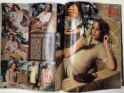 ���������� �76 ������� Burda International fruhling and sommer 1/1974