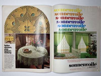 ���������� �18 ������� Burda Groses buntes Handarbeitsheft 1976 E343 ������� ��������� ������ ������ ������