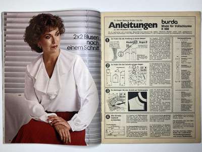 ���������� �8 ������� Burda Plus ����� 1981 E568