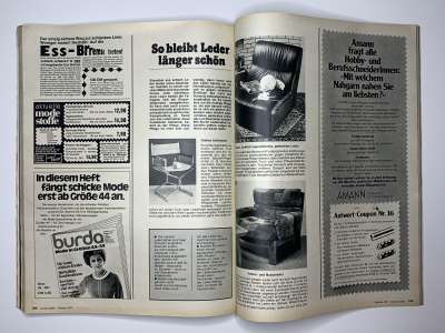 Фотография коллекционного экземпляра №103 журнала Burda 10/1977