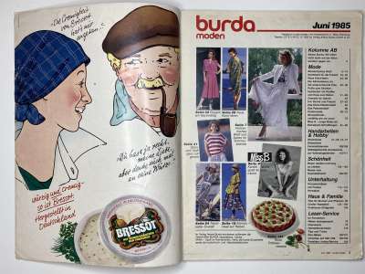���������� �1 ������� Burda 6/1985