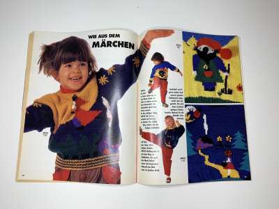 Фотография №11 журнала Burda Дети Модное вязание  3/1989