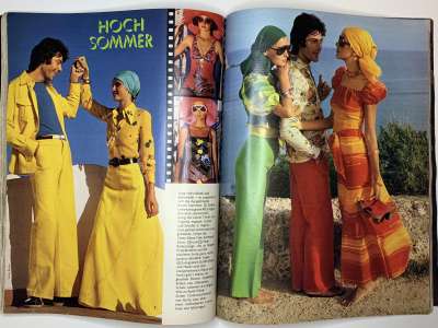 ���������� �73 ������� Burda International fruhling and sommer 1/1974