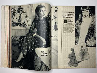 Фотография коллекционного экземпляра №48 журнала Burda 10/1977