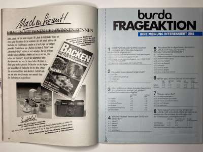 ���������� �10 ������� Burda Plus 1/1988