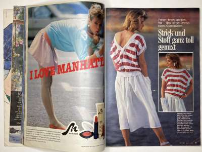 ���������� �19 ������� Burda 6/1985