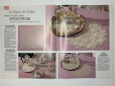 ���������� �14 ������� Burda Special Strickspitze ������� 1996
