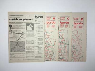 Фотография коллекционного экземпляра №54 журнала Burda 11/1977