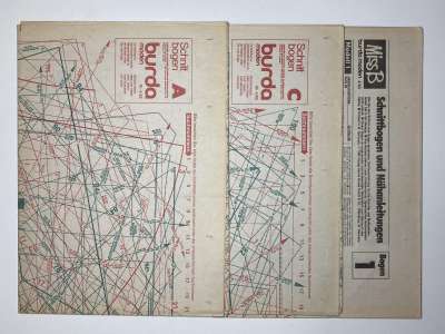 ���������� �86 ������� Burda 4/1985