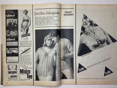 ���������� �38 ������� Burda 5/1966