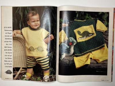 ���������� �16 ������� Burda Baby maschen herbst / winter ���� ������ �������  4/1994