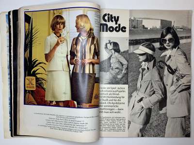 ���������� �33 ������� Burda International fruhling and sommer 1/1974