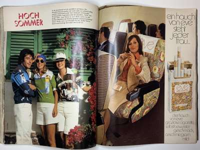 ���������� �68 ������� Burda International fruhling and sommer 1/1974