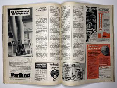 Фотография коллекционного экземпляра №72 журнала Burda 9/1976