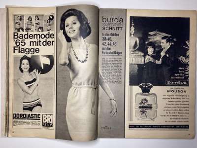 ���������� �10 ������� Burda 6/1965