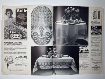 ���������� �13 ������� Burda Groses buntes Handarbeitsheft 1976 E343 ������� ��������� ������ ������ ������