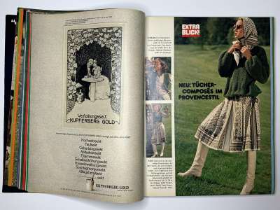 Фотография коллекционного экземпляра №17 журнала Burda 9/1977