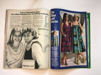 Фотография коллекционного экземпляра №41 журнала Burda 6/1978