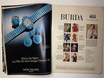 ���������� �5 ������� Burda International �����-���� Herbst/Winter 1977/78