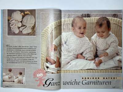 ���������� �4 ������� Burda Baby maschen herbst / winter ���� ������ �������  4/1994
