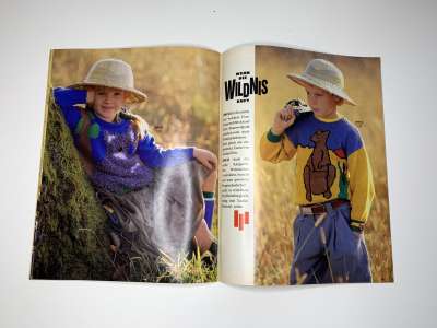 Фотография №14 журнала Burda Дети Модное вязание  2/1989