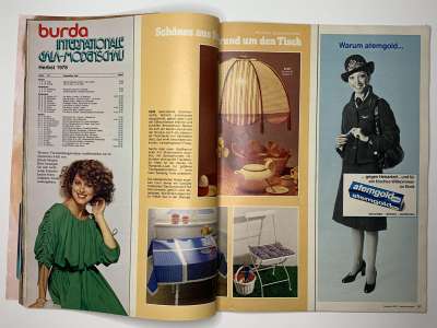 Фотография коллекционного экземпляра №23 журнала Burda 8/1978