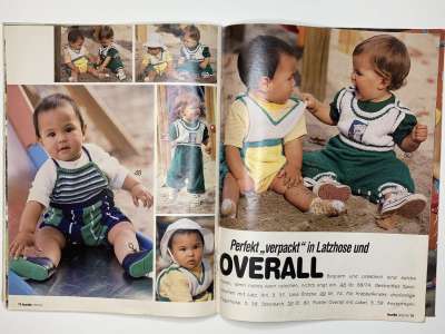 ���������� �18 ������� Burda Baby maschen herbst / winter ���� ������ �������  4/1994