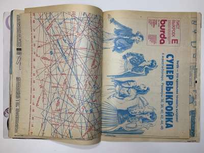 ���������� �5 ������� Burda 12/1990