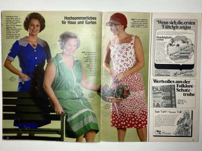 ���������� �12 ������� Burda Plus Juni-Juli 1978 E407