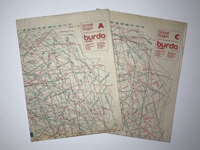 Фотография коллекционного экземпляра №48 журнала Burda 8/1976