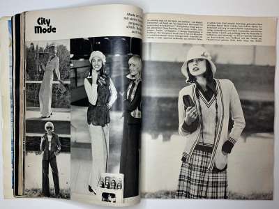 ���������� �43 ������� Burda International fruhling and sommer 1/1974