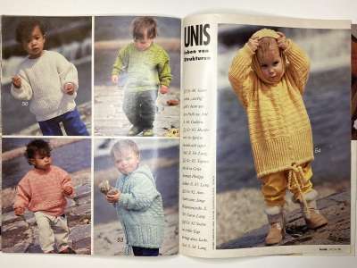 ���������� �18 ������� Burda Baby maschen herbst / winter ���� ������ �������  4/1993
