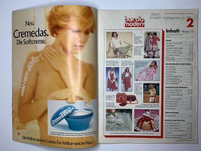 Фотография коллекционного экземпляра №2 журнала Burda 2/1978
